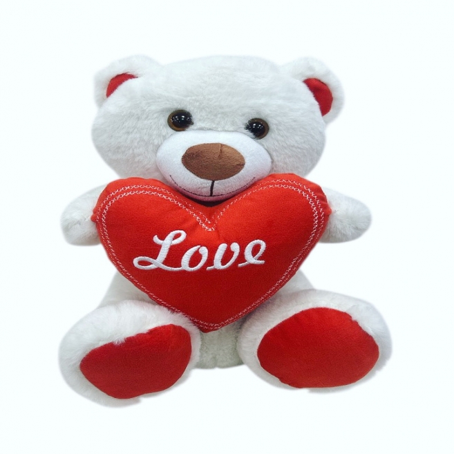 35 cm love kalpli ayıcık pf 04030