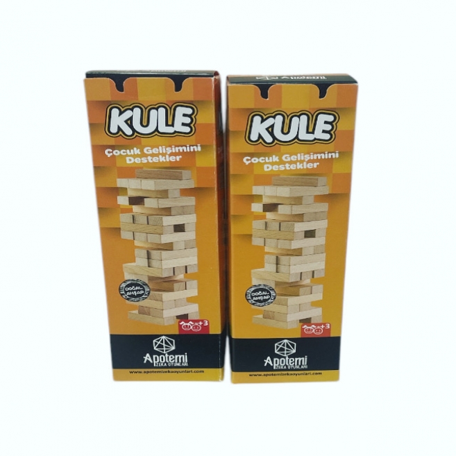 Kule mdf jenga oyunu 54 pcs özm 