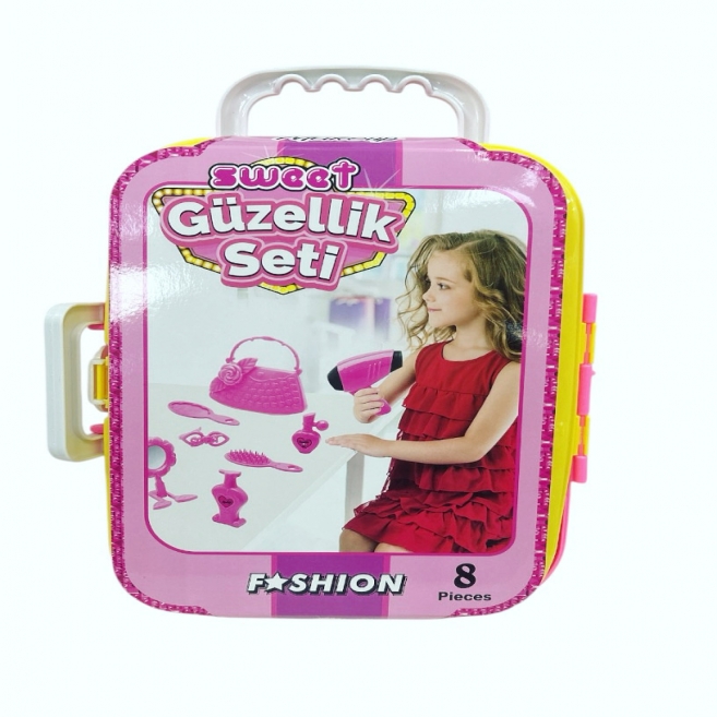 Valiz çekçek güzellik seti brn 2513