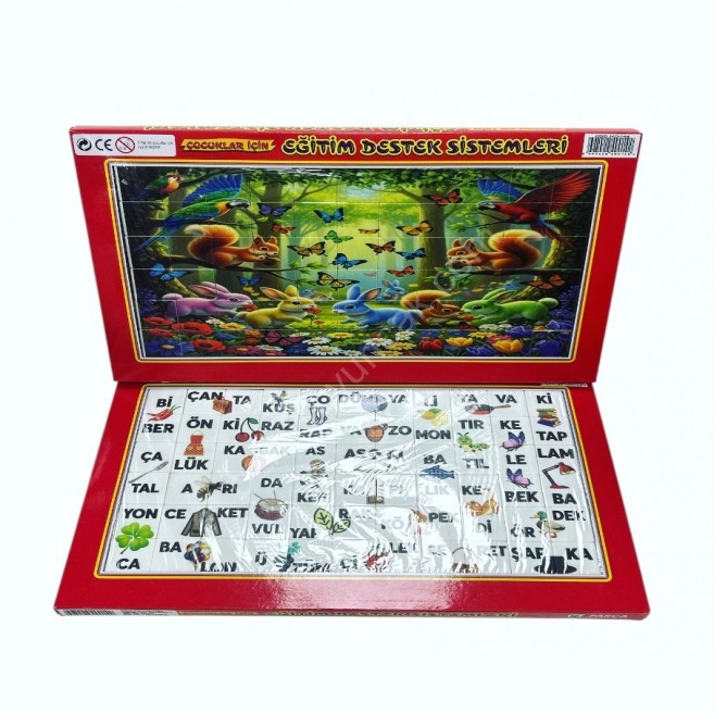 66 parça puzzle eğitim set şmsn 144