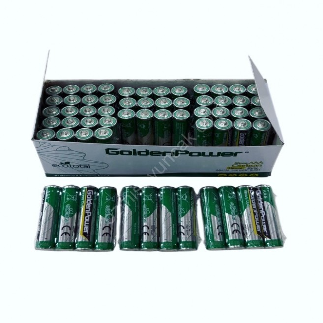 Goldenpower ince kumanda pili carbon 60 adet