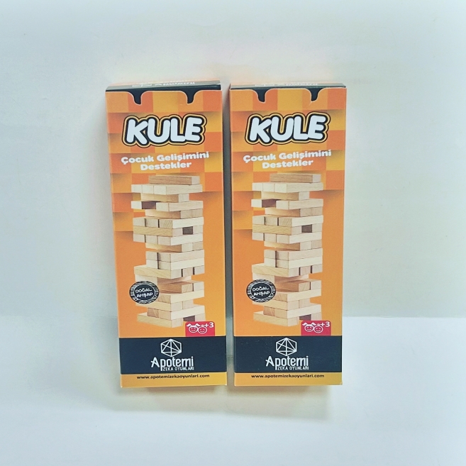 54 pcs kule jenga oyunu özm