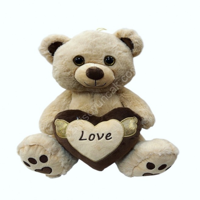 40 cm love kalpli ayıcık hlly 62908