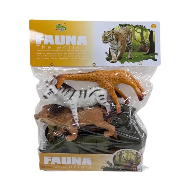 5 li vahşi hayvanlar büyük brs 8607-2