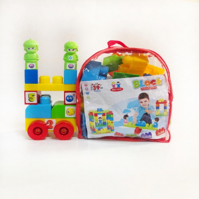 39 parça iri blok çanta best 6405