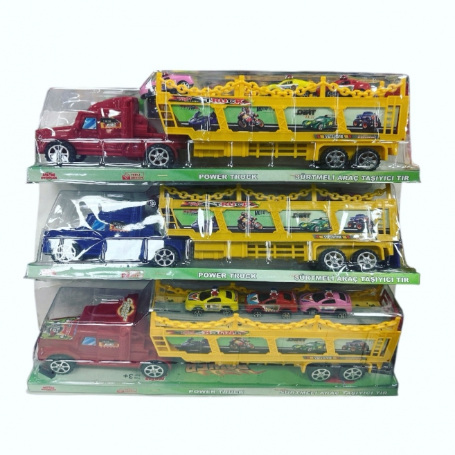 Sürtmeli araba taşıyan tır mtş 101