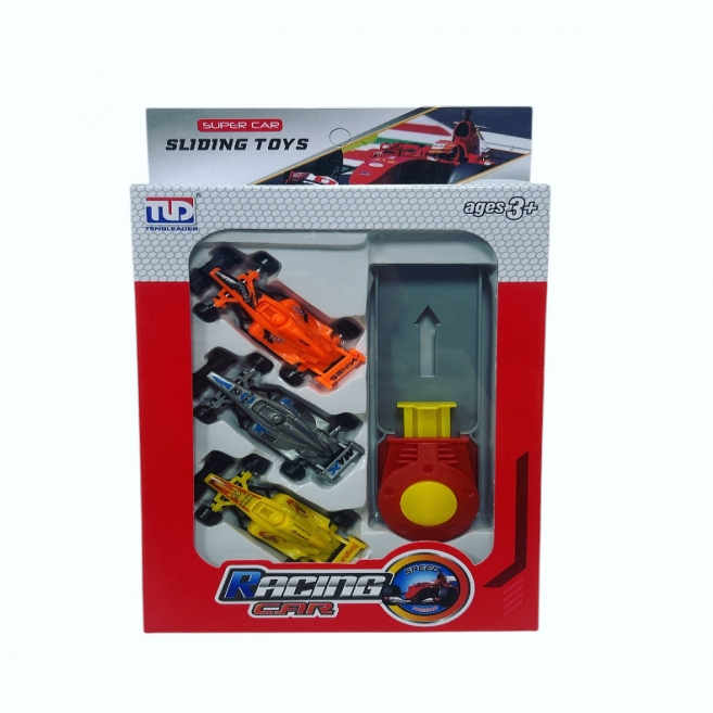 3 lü araba fırlatma set cnm 6924A