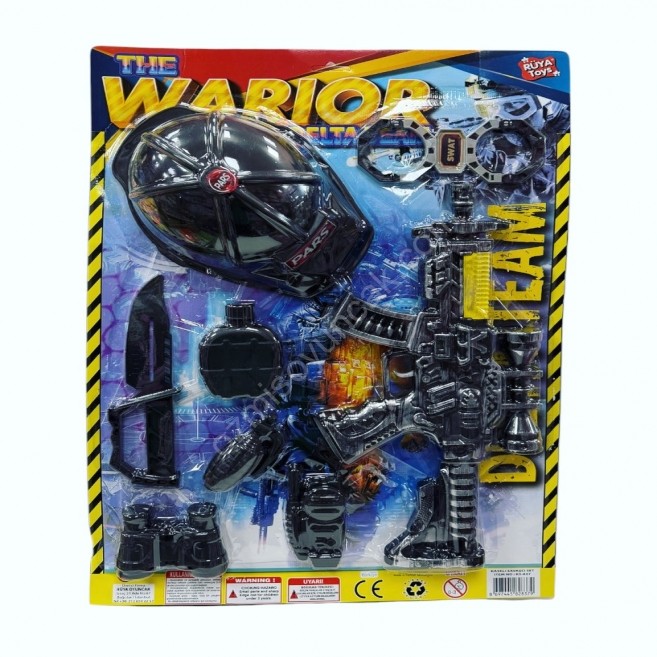 Kasklı savaşçı set ks 837