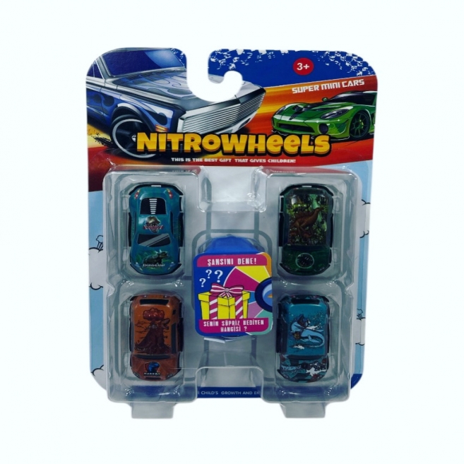 Nitrowheels 4 lü araba set hediyeli nşnc 2037