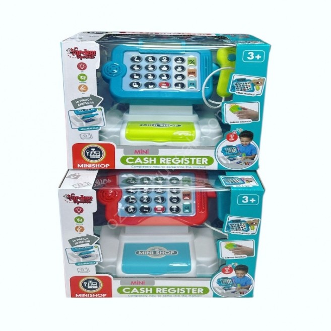 Pilli yazar kasa hesap makineli vrd 66105