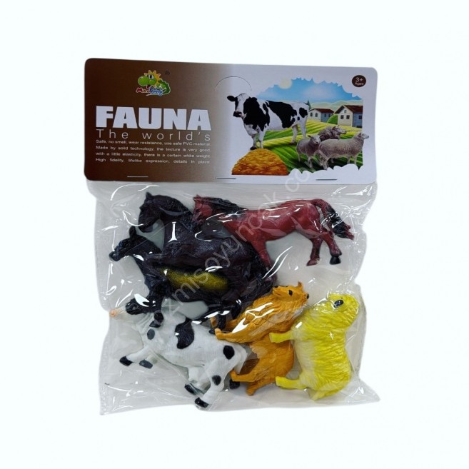 6 lı çiftlik hayvanları brs 006ABC