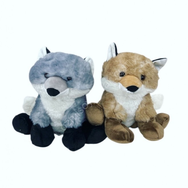 23 cm peluş tilki vrd 31563-23