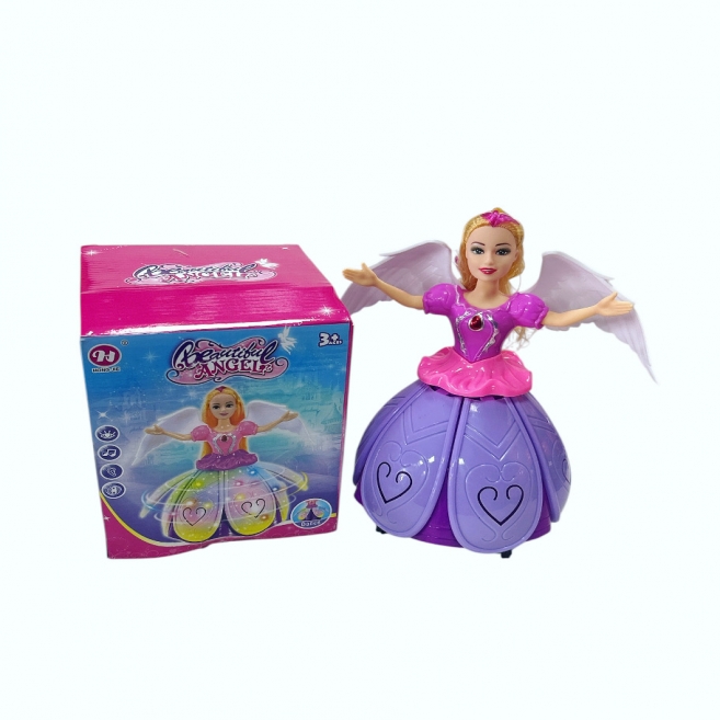 Pilli ışıklı çarpdön peri bebek dln 288