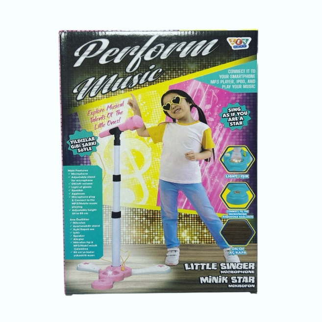 Ayaklı pilli mikrofon zey 2026