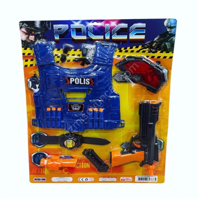 Çelik yelekli polis seti nzm 386