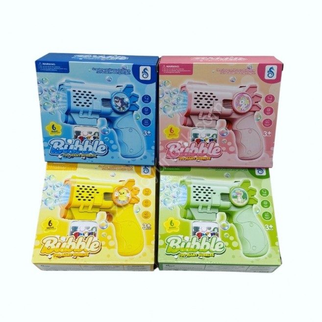 Bubble pilli renkli köpük tabanca cn 2030