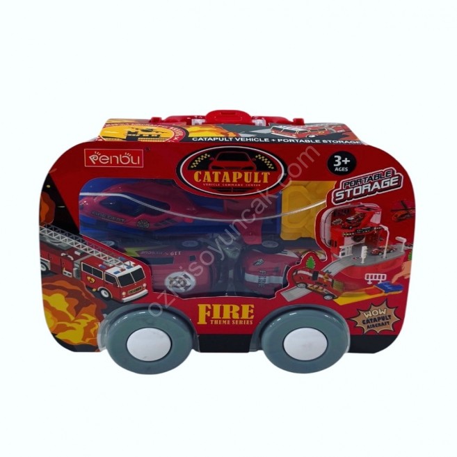 Çantalı itfaiye otopark seti dln 9987