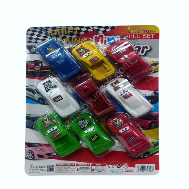 9 lu araba seti cev 915