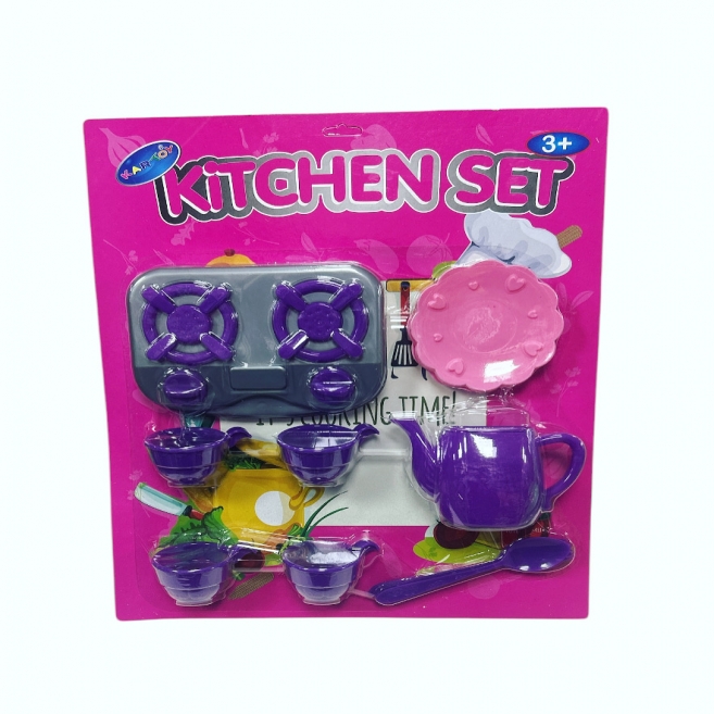 Kartele ocaklı çay seti krty 0809
